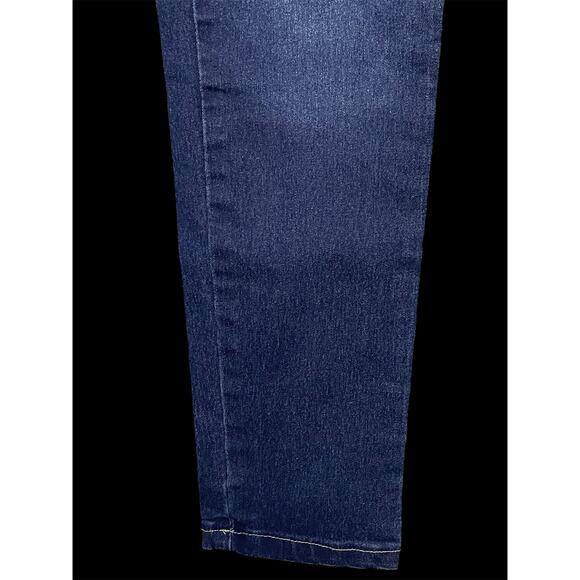 Ink Blue Denim Skinny Jeans Women's Size 36 - Picture 7 of 7